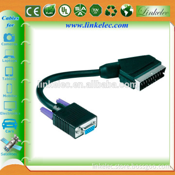 Alibaba China gold supplier custom scart to vga converter